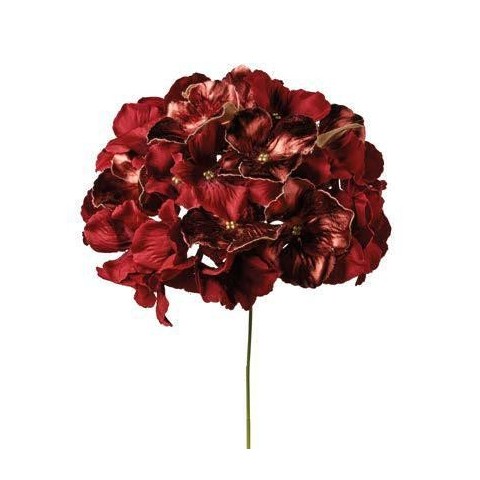 RAMETTO ORTENSIA CM 27 BURGUNDY